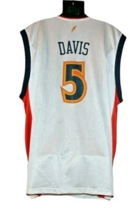 Vintage Baron Davis WE BELIEVE Golden State Warriors Home Jersey Men's XL White - Picture 1 of 7