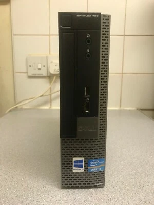 Dell Optiplex 790 USFF i3-2120 3.30 GHz 4GB DDR3 128GB SSD Windows 10   - Image 1 of 3
