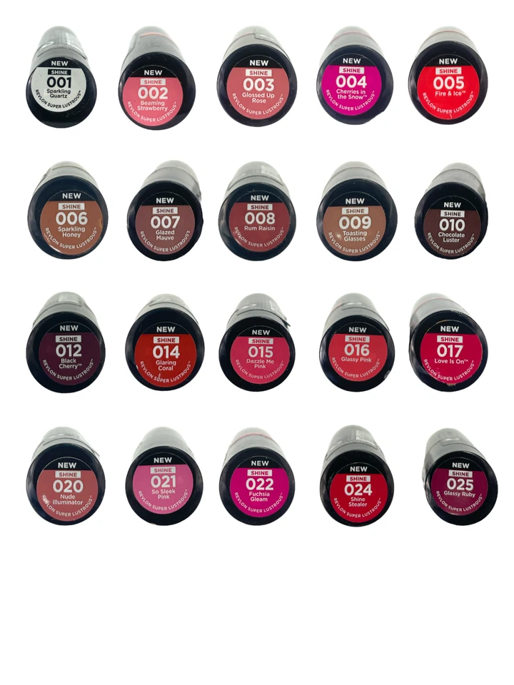Revlon Super Lustrous Glass Shine Lipstick (3.1g / 0.11oz) NEW; AS SEEN IN PICS - Image 1 of 1