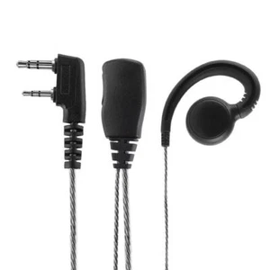 180 Swivel Earpiece Earhook with Mic and PTT for Kenwood 2 Way Radio Walkie - Zdjęcie 1 z 3