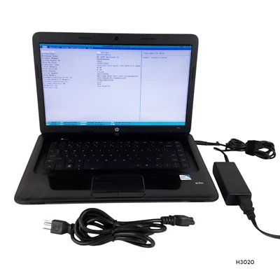 Hp 2000-2a20NR Notebook 15.6'' Laptop Pentium B970 4GB 500GB Boots/Bios H3020 - Image 1 of 4