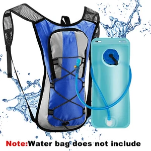 Water Bladder Bag Hydration Backpack Pack Cycling Camping Hiking Outdoor USA - Picture 1 of 50