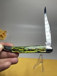 Vintage Case Tested Toothpick Knife 1920-1940 Christmas Tree Handle 61093 - Picture 1 of 8