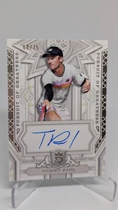 2024 Topps Royalty Tennis Tommy Paul /75 On Card Auto - Picture 1 of 2