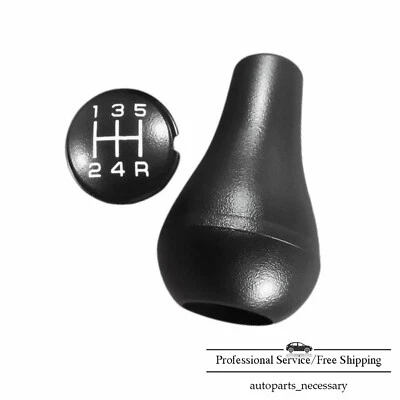 Perilla de cambio de 5 velocidades negra para Dodge Dakota Durango Ram Jeep Cherokee TJ Wrangler Foto 1 de 4