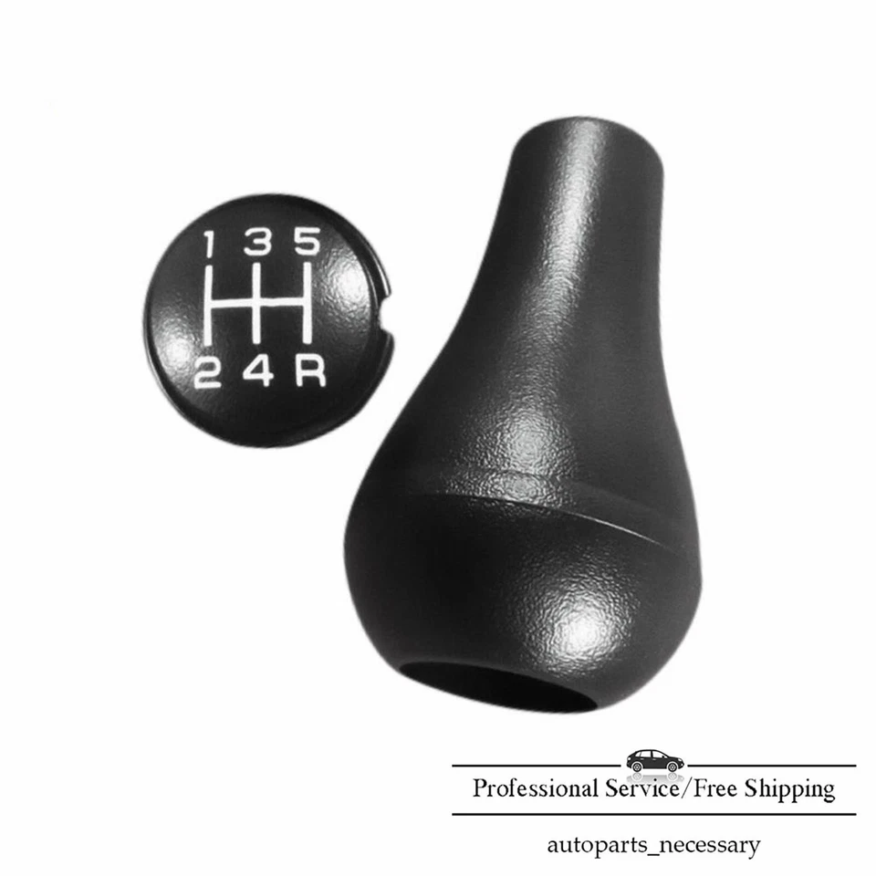 Perilla de cambio negra 5 velocidades para Dodge Dakota Durango Ram Jeep Cherokee TJ Wrangler Foto 1 de 4