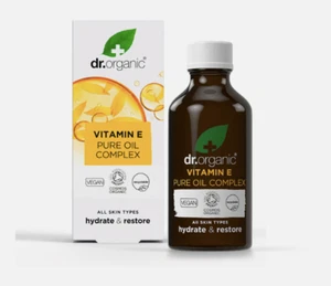Dr Organic BioActive Vitamin Vit E Pure Oil Complex 50ml Dry/Stretch Marks/Scars - Picture 1 of 4