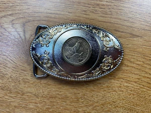 United States of America Treaty of the Delawares 1778 Belt Buckle - Picture 1 of 3