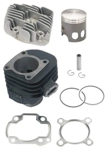 Top Kit Cilindro Motore Black Trophy Nero d47 70cc Malaguti F10 50 2003-2007 - Imagen 1 de 1