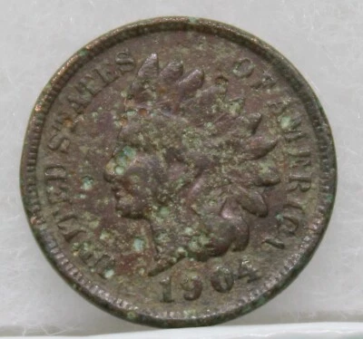 1904 Indian Head Cent - Image 1 of 2