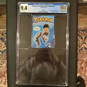 Pokemon The Electric Tale of Pikachu #3 comic CGC 9.4 1st Print NM Low Pop - Picture 1 of 4