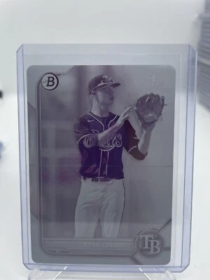 2022 Bowman Printing Plate Ryan Cermak 1/1 - Image 1 of 2