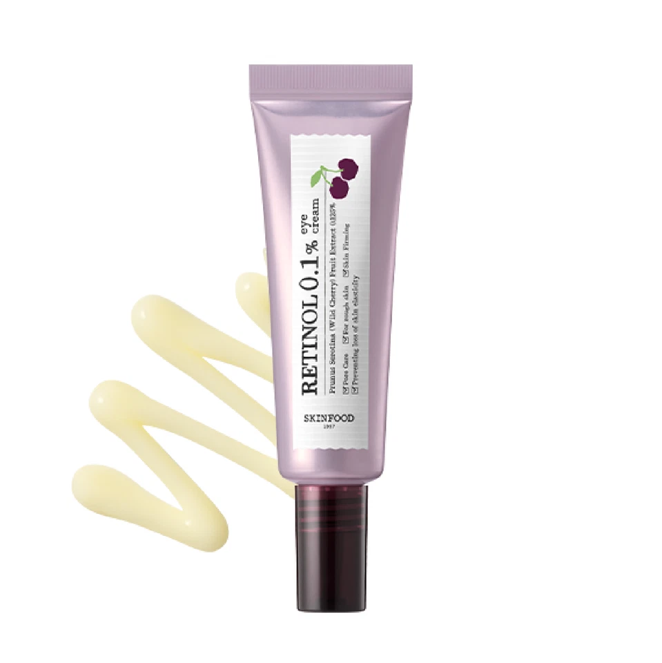 SKINFOOD Black Cherry Retinol 0.1% Eye Cream 30ml (1.01oz) - Image 1 of 1