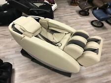 Cream Human Touch Novo XT Full Body Zero Gravity Massage Chair Recliner