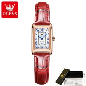 OLEVS 6625 Quarz Wasserdicht Mode Legierung Luxus Quadratisch Damen Armbanduhr - Bild 1 von 19