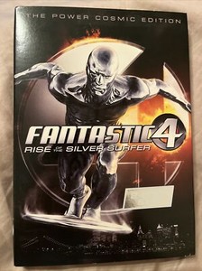 The Fantastic Four: Rise of the Silver Surfer (DVD, 2-Disc Set) with Slipcover