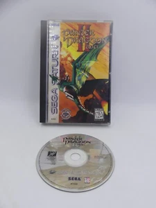 1996 SEGA SATURN PANZER DRAGOON II: ZWEI GAME NO MANUAL BROKEN BOX USA - Picture 1 of 9