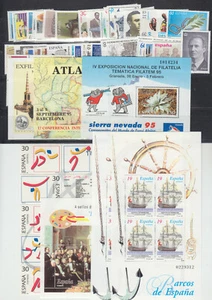 SPAIN - YEAR 1995 COMPLETE - LUXURY NEW STAMPS - MNH - Picture 1 of 1