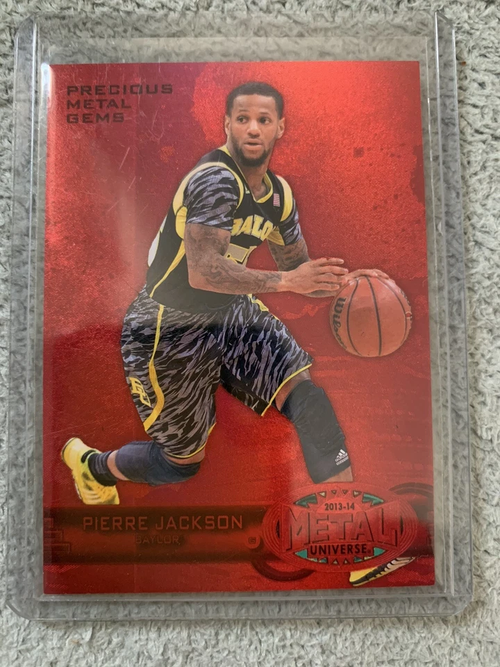 PIERRE JACKSON 2013-14 FLEER RETRO PRECIOUS METAL GEMS rc ROOKIE #ed/150 Baylor - Image 1 of 4