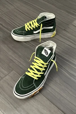 VANS SK8-HI TAPERED STACKFORM OSF Lona Gamuza Verde Hombres Talla 9 Mujeres Talla 10.5 Foto 1 de 4