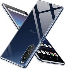 Für Sony Xperia 10 III 5G Hülle, schmale klare stoßfeste Silikon Gel Handyhülle