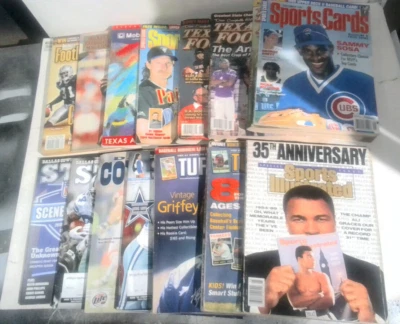 超值 15 体育杂志书籍 达拉斯牛仔明星 Tuff Stuff Texas L3B28 — 第 1/4 张图片