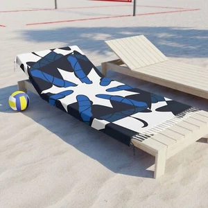 Boho Beach Towel Summer Poolside Essential '8.uncommon.journey' Art Mitzisniftis - Picture 1 of 5