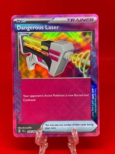 Juego de cartas coleccionables Pokémon láser peligroso 058/064 fábula cubierta ultra raro inglés 2024 casi nuevo - Imagen 1 de 2