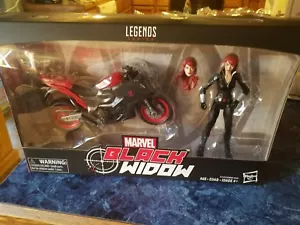 Marvel Legends Black Widow mit Motorrad - Bild 1 von 2