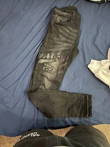 amiri jeans size 30 black authentic lightly warn  - Picture 1 of 4