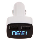 4 In 1 Dual USB Car Ladegerät Adapter Voltage DC 5V 3.1A Tester for iPhone GPS M