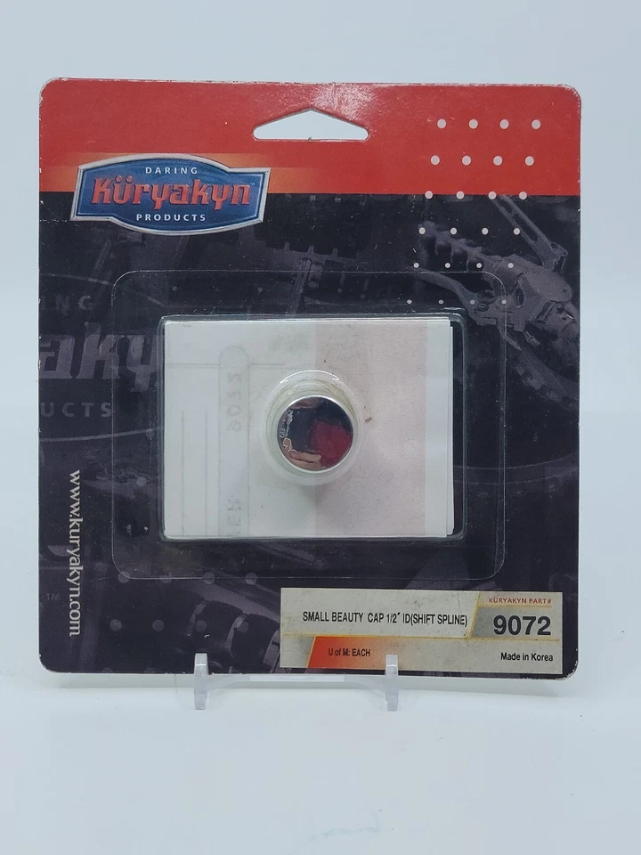 Kuryakyn Small Beauty Cap Shift Spline Cover 1/2" 9072 Harley Davidson - Imagem 1 de 1