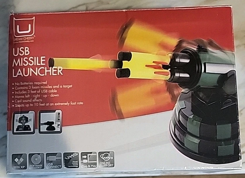 Dream Cheeky Missile Launcher Everything Included Plus 2 Extra Packs of Missiles - Image 1 of 4