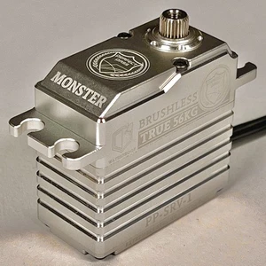 Monster 56KG Wasserdicht Brushless High Torque HV Ultra Fast Digital Servo Ful... - Bild 1 von 5
