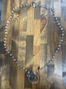 36 Zoll Sterlingsilber Sillpada Glasperlen Halskette 67,5 Gramm - Bild 1 von 6