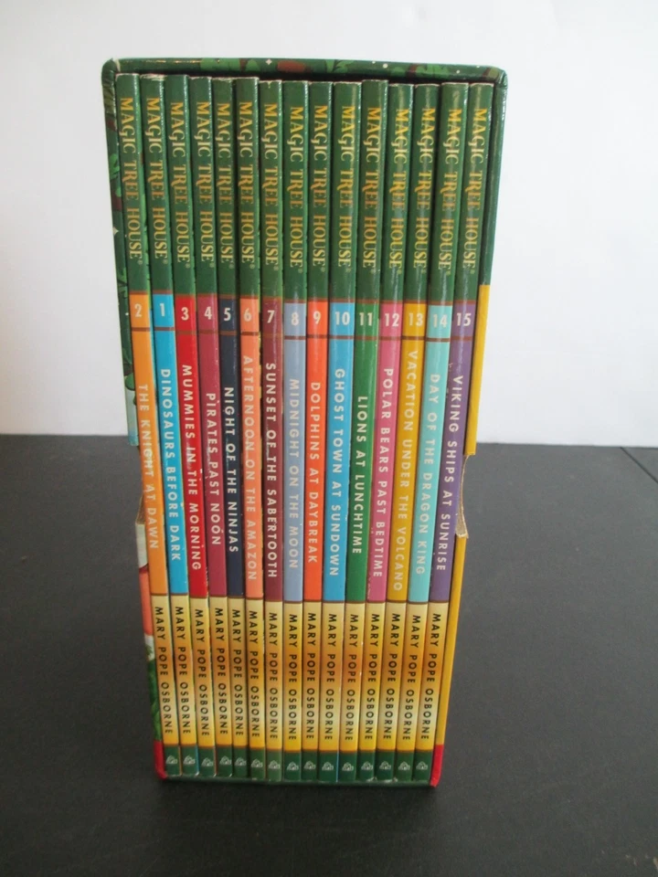 Magic Tree House Collection 1  Boxed Book Set 1-15 by Mary Pope Osborne Paperbac - Image 1 of 4