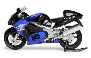 LCD Models 1/12 SUZUKI GSX 1300R HAYABUSA 2001 BLUE & BLACK Diecast Model - Picture 1 of 6