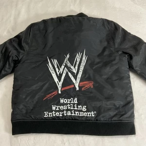 Chaqueta con Capucha WWE Vintage Wrestling Puff 2009 Nylon Niños Talla 11-12 Años - Imagen 1 de 11