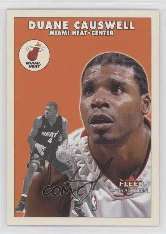 2000-01 Fleer Tradition Duane Causwell #58 - Image 1 of 2