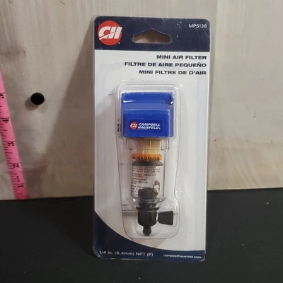 Campbell Hausfeld MP5138 COMPRESOR DE AIRE FILTRO TRAMPA. #58 Foto 1 de 4