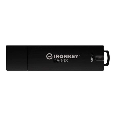 Kingston Ironkey D500S 512GB Encrypted Flash Drive - Image 1 of 3