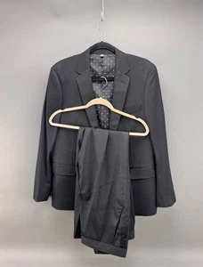 Bonobos Mens Black Tuxedo 100% Suit Jacket Size 38S Pants Slim Fit 32x3 - Picture 1 of 9