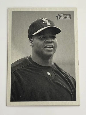 2001 Bowman Heritage - Frank Thomas #115 NR-MT+ - Image 1 of 2