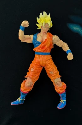 Dragon Ball Z Película Colección Super Saiyan Goku (Batalla Dañada) 2001 - Suelta Foto 1 de 2