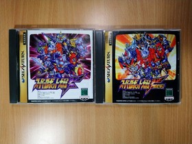 SET/LOT SS 2x: Super Robot Wars Taisen F + (Japan Ver.) SEGA SATURN
