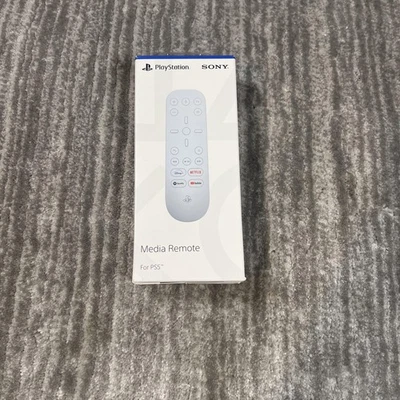 Sony PlayStation 5 PS5 Media Remote New Boxed Streaming Netflix Disney+ YouTube - Image 1 of 4