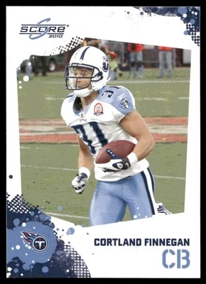 2010 Score Cortland Finnegan Tennessee Titans #285 - Image 1 of 2