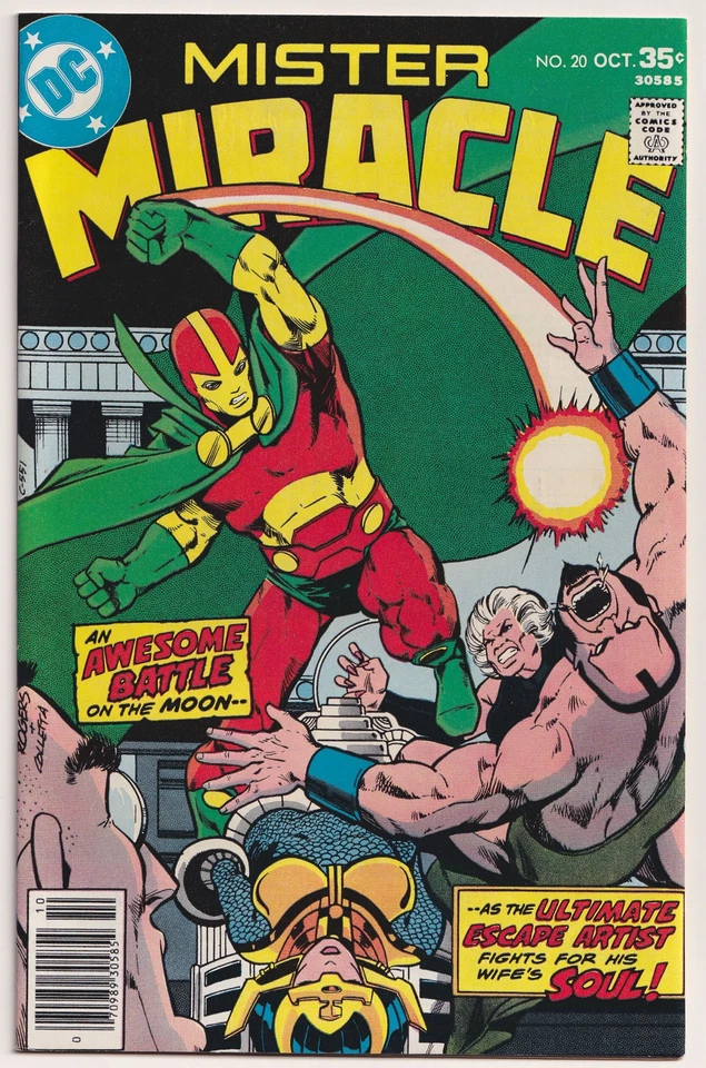 Mister Miracle 20 NM+ 9.6 1977 Virman Vundabar Marshall Rogers - Image 1 of 1