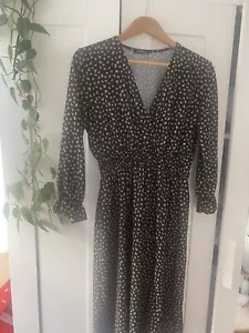 Boohoo Work Summer Dress Floral Medium 10 - Picture 1 of 3