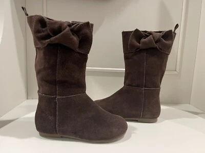 Botas Gap Niñas Pequeños Marrón Gamuza Nudo Arco Talla 7 Foto 1 de 4